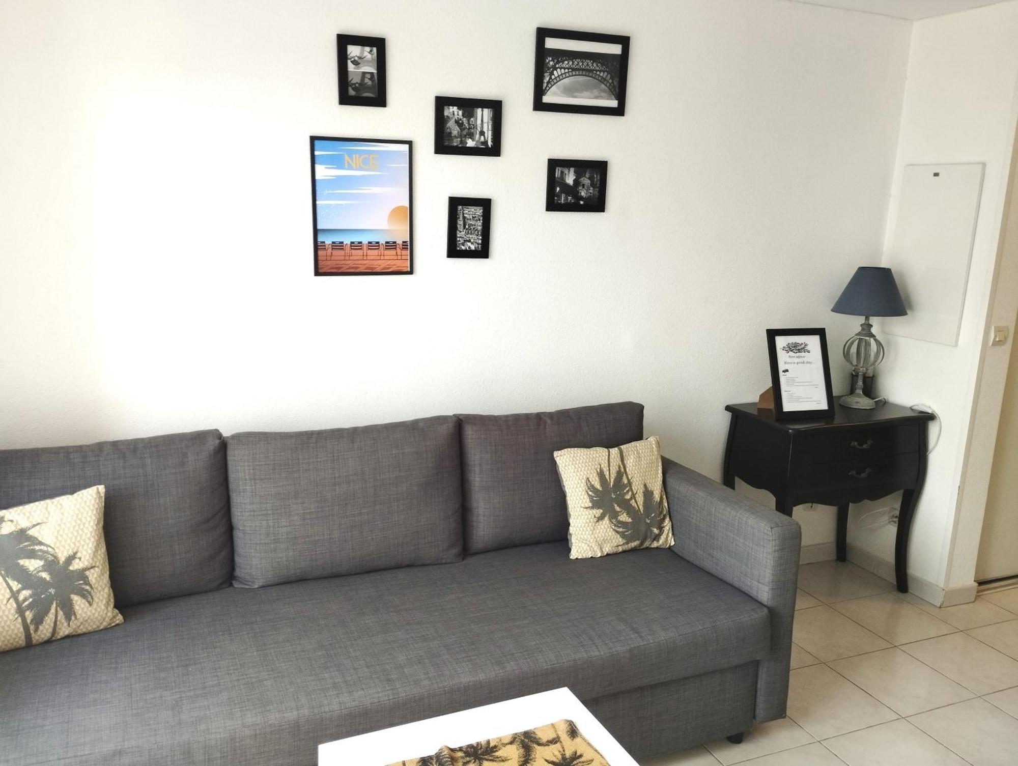 Studio Climatise, Lumineux A 5 Min De La Promenade Des Anglais Appartement Nice Buitenkant foto